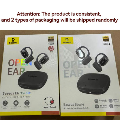 Baseus Bowie MF1 Open-Ear Sport Wireless Earphones – Bluetooth 5.4, 60Hrs, 4-Mic ENC, IPX4