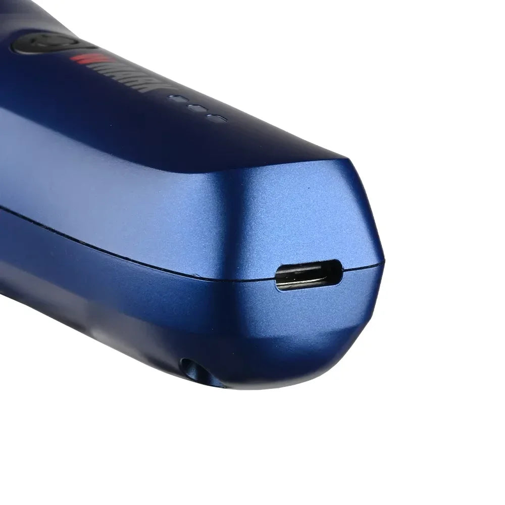 WMARK NG-V3 Professional Hair Clipper – BLDC High-Torque Motor, DLC Blade, 2500mAh, 160min, Wet/Dry