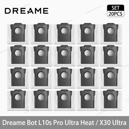 Dreame L10s Pro Ultra Heat / X30 Ultra Robot Vacuum Spare Parts – Brush, Filter, Mop & Dust Bag