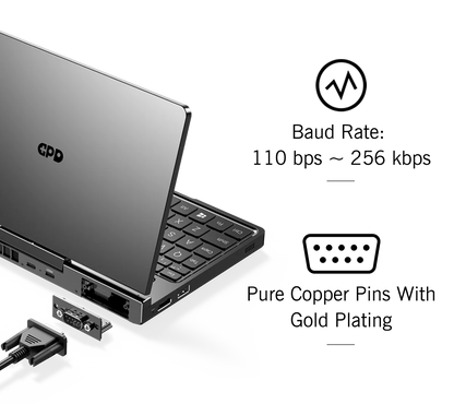 GPD Pocket 4 2025 Mini Laptop – 8.8" 2K 144Hz, AMD AI 9 HX 370, 16–64GB RAM, 1–2TB SSD, Win11