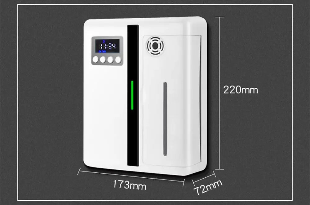 Bluetooth Room Fragrance Diffuser 300m³ – Electric Essential Oil Air Freshener for Home