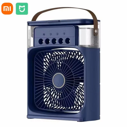 Xiaomi MIJIA Portable Air Cooler Fan | USB Mini Air Conditioner | Humidifier | LED Night Light | Desktop Cooling