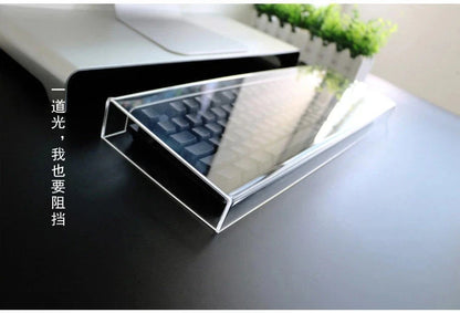 Keyboard Dust Proof Cover New Acrylic Capacitive For Mechanical Gaming Keyboard 104 Keys Mouse Protection Transparent Cover