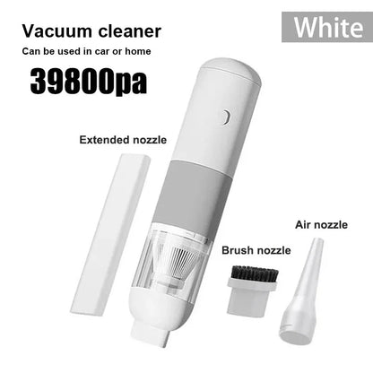39800Pa Wireless Car Vacuum Cleaner – 3-in-1 Handheld Portable Dust Catcher