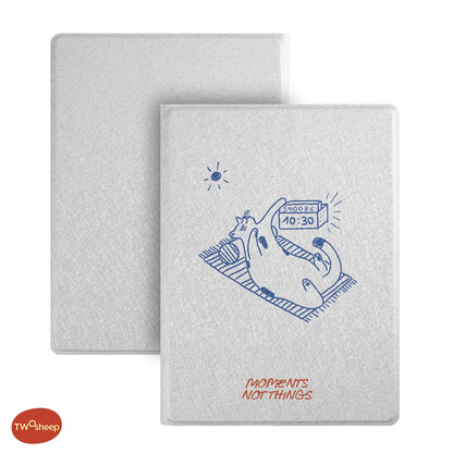 Twosheep Cute Cat & Dog Magnetic Case for Bigme B6 6" eReader – Auto Sleep/Wake, Shellless PU Cover