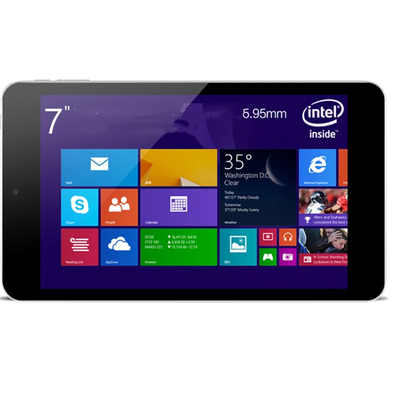 Jumper 7" Windows 8.1 Tablet – Intel Z3735f Quad Core, 1GB RAM, 16GB, WiFi, Dual Camera