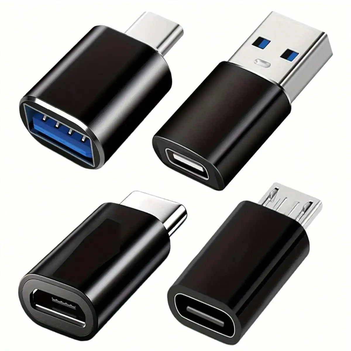 8-in-1 USB-C Adapter Set – OTG, Micro USB & USB 3.0 for MacBook & Smartphones