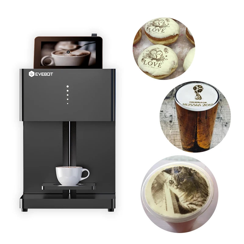 EVEBOT Coffee & Drink Printer – Latte Art Machine