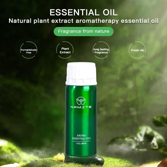 NAMSTE 100ml Essential Oil Aroma Diffuser — Electric Room Diffuser, Air Purifier & Home Freshener