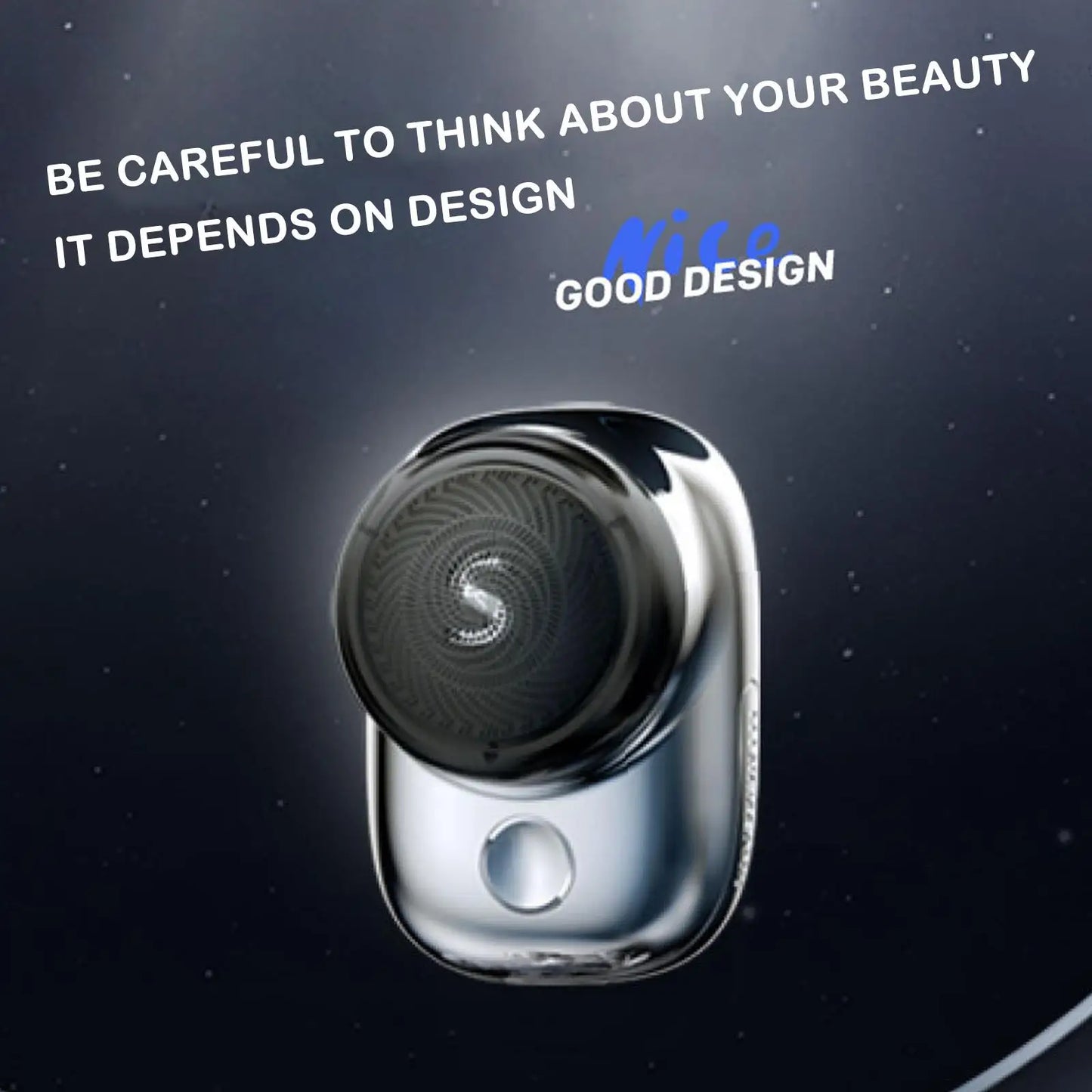 Portable Mini Electric Shaver for Men – USB Rechargeable