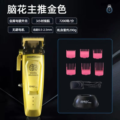 R.E.D. Shopping Molda MRD Brain Flower electric hair clipper with adjustable fader for professional barber hair cutting and styling.