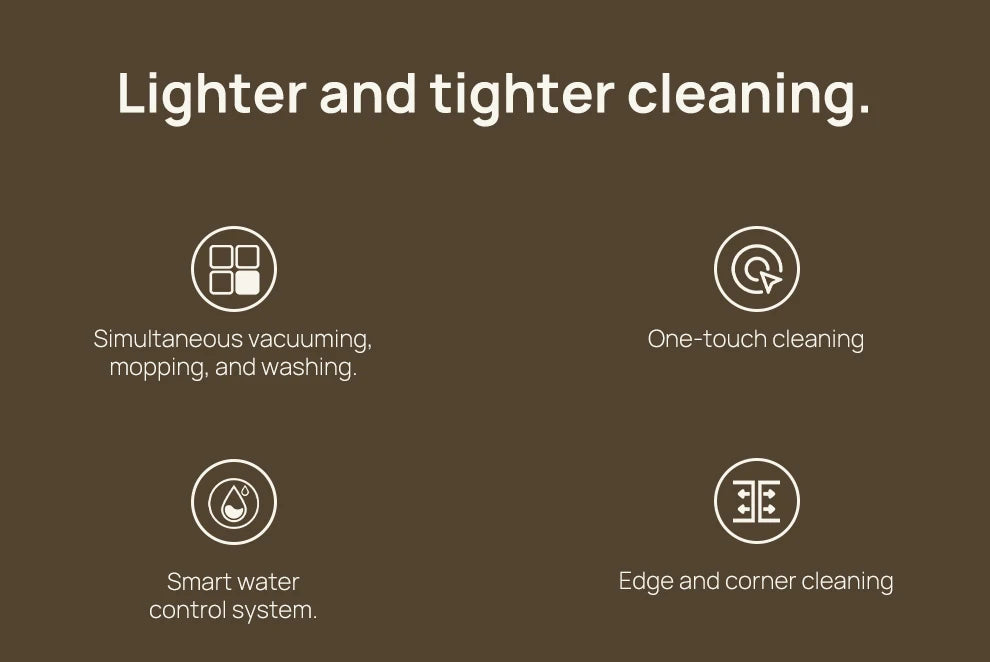 JONR ED12 Wet & Dry Smart Vacuum Mop – Wireless Floor Cleaner 200W