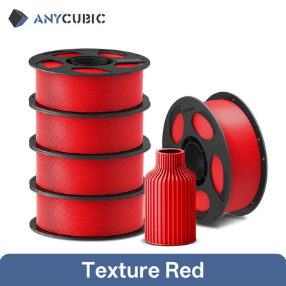 ANYCUBIC PLA 3D Printer Filament – 5KG / 1.75mm, Eco-Friendly, EU & US Warehouse, For Kobra S1C / K3C