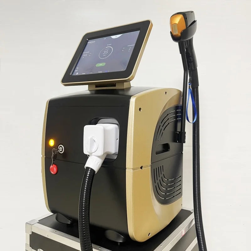 808nm Diode Ice Titanium Laser Hair Removal Machine | 4 Waves | 4000W | Salon & Home