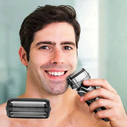 Three replacement shaver blades for SURKER RSCX-9008 razor head set, compatible shavers and groomers by R.E.D. Shopping