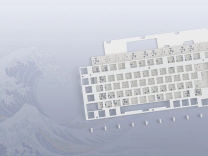Womier SK80 Gasket Mechanical Keyboard – 83 Key, Hot-Swap, RGB, Smart Display
