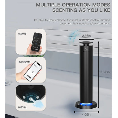 NAMSTE Smart Aroma Diffuser – Bluetooth & Remote Control Essential Oil Scent Machine