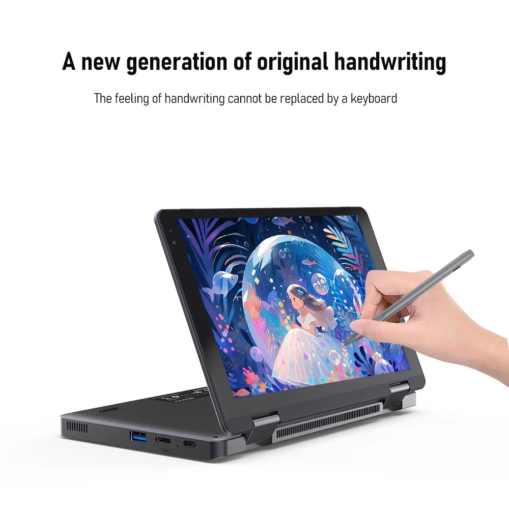 Zwide Pocket Book N8 Pro – 8" Yoga Mini Laptop, Intel i3-N305, 16GB LPDDR5, up to 2TB SSD, Windows 11