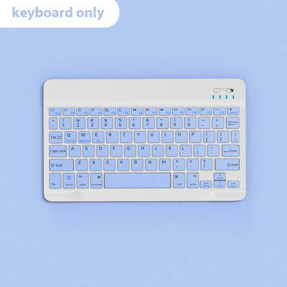 R.E.D. Shopping Bluetooth keyboard and mouse set for iPad, tablet, Android, and Windows devices, with sleek black design
