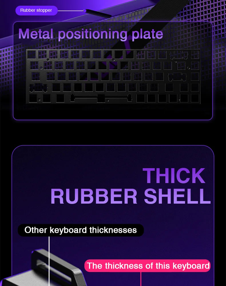 AULA WIN60 HE Magnetic Switch Keyboard – Rapid Trigger, 8K Polling, Hot-Swap, RGB, 60% Layout
