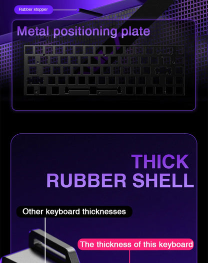 AULA WIN60/WIN68 HE Magnetic Switch Gaming Keyboard — Rapid Trigger, RGB, Hotswap