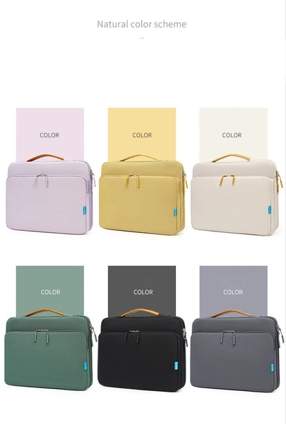 Waterproof Laptop Sleeve Bag 13.3"–15.6" — Portable Travel Carrying Case for MacBook Air/Pro