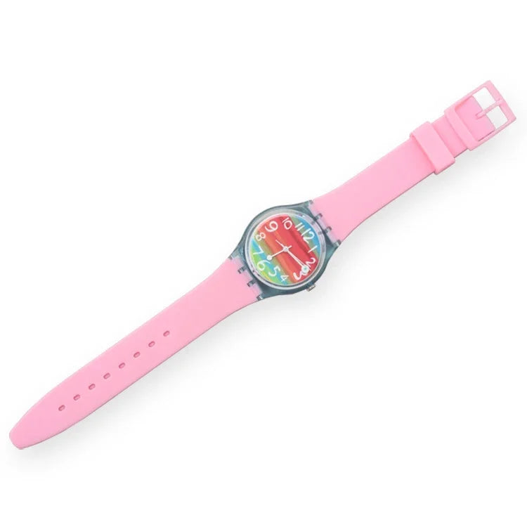 Colorful Silicone Replacement Strap for Swatch – 16/17/19/20mm Sports Watch Band