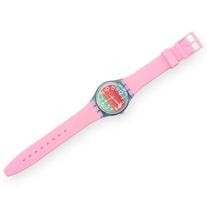 Colorful Silicone Replacement Strap for Swatch – 16/17/19/20mm Sports Watch Band