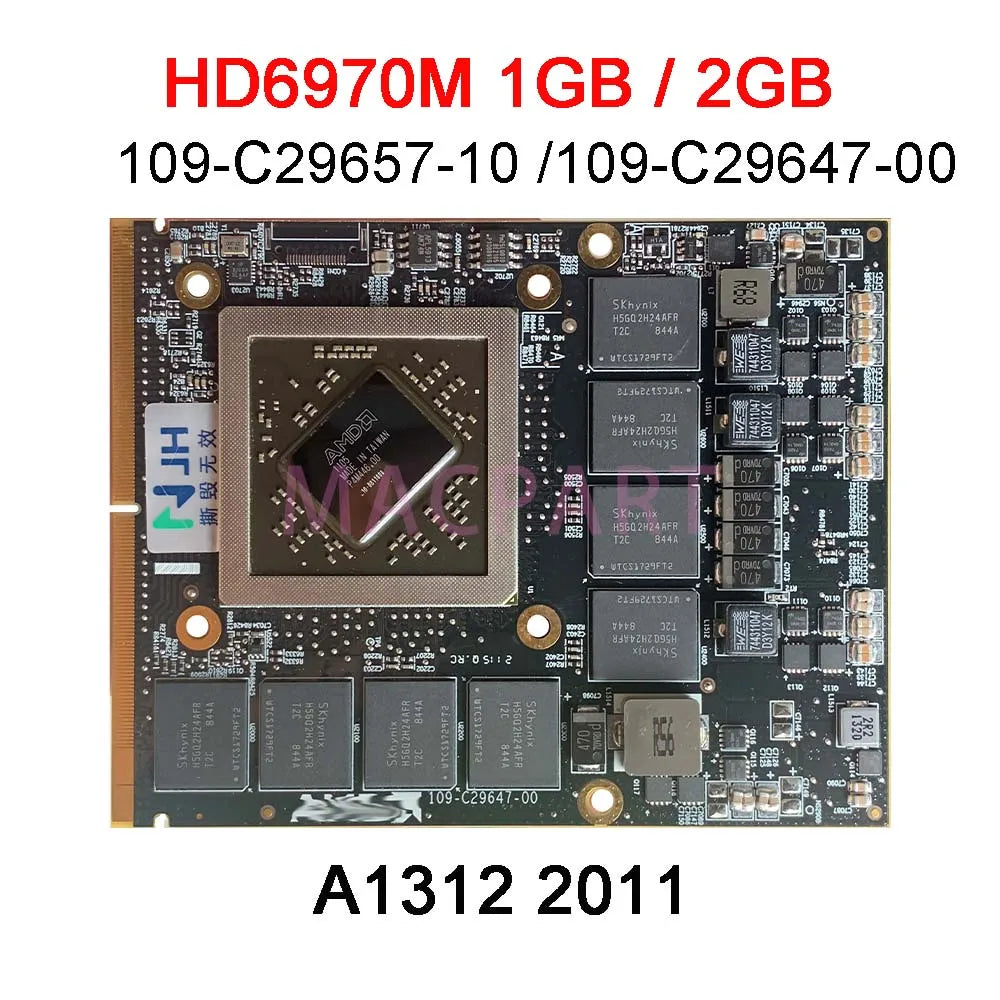 iMac A1311 / A1312 Graphics Card Replacement — HD4670M to HD6970M (2009–2011)