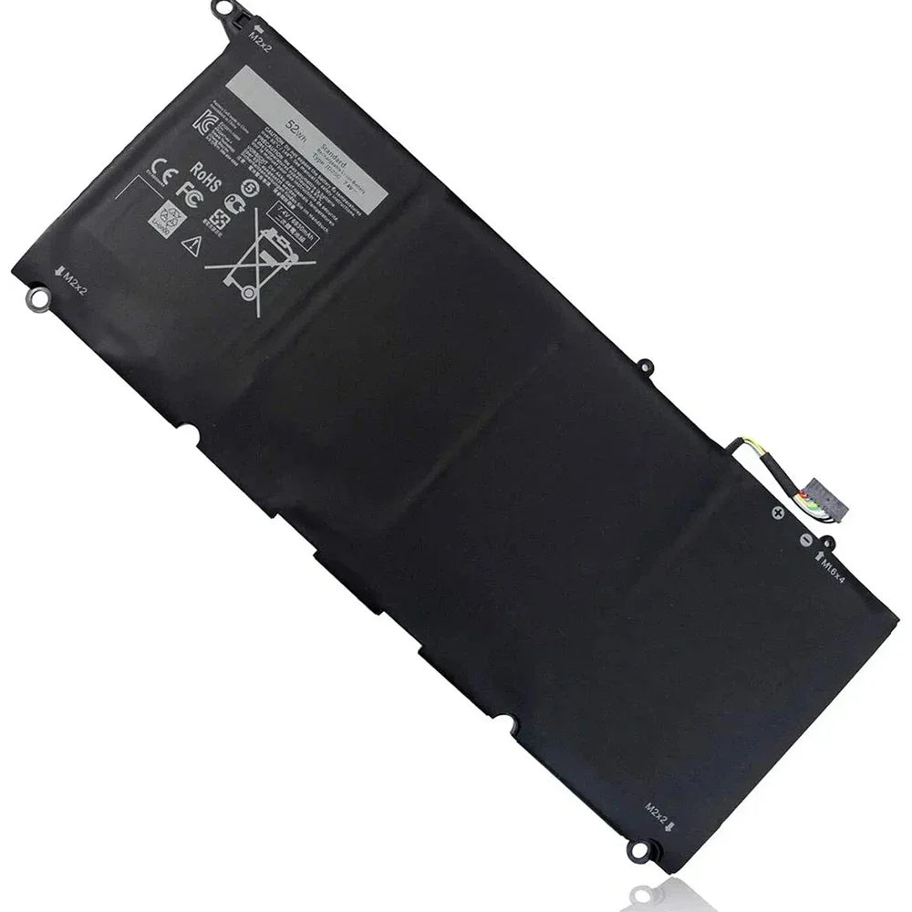 Dell XPS 13 Replacement Battery 90V7W JD25G – 7.4V 52Wh 7000mAh | XPS 9343 9350