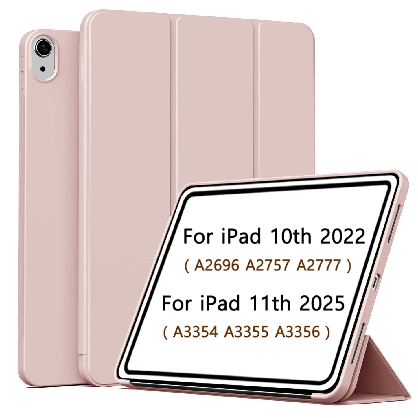 Magnetic Slim Trifold iPad Case – 11" 2025 / 10.9" 2022