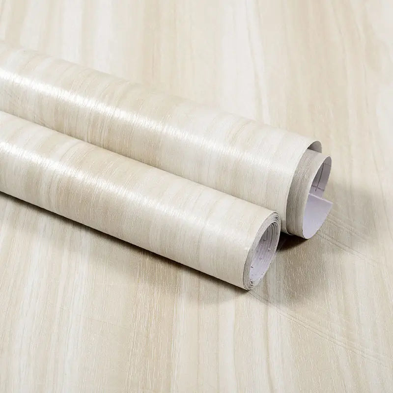 Self-Adhesive Waterproof Wood Effect Wallpaper Roll – PVC Vinyl