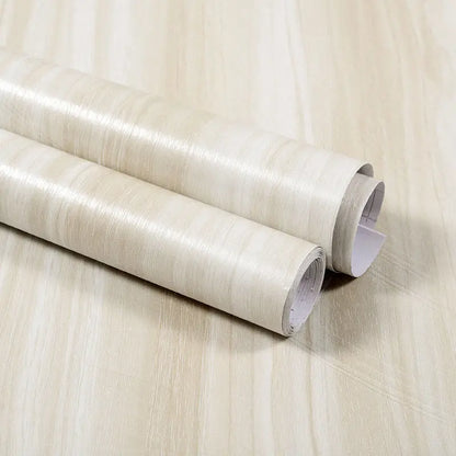 Self-Adhesive Waterproof Wood Effect Wallpaper Roll – PVC Vinyl