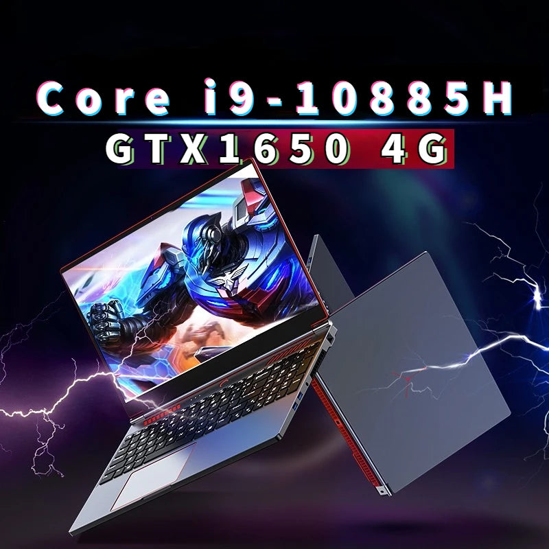 16.1" Gaming Laptop | Intel i9-10885H / i7-8750H | NVIDIA GTX1650 4GB | Up to 64GB DDR4 | 144Hz IPS | Win 11