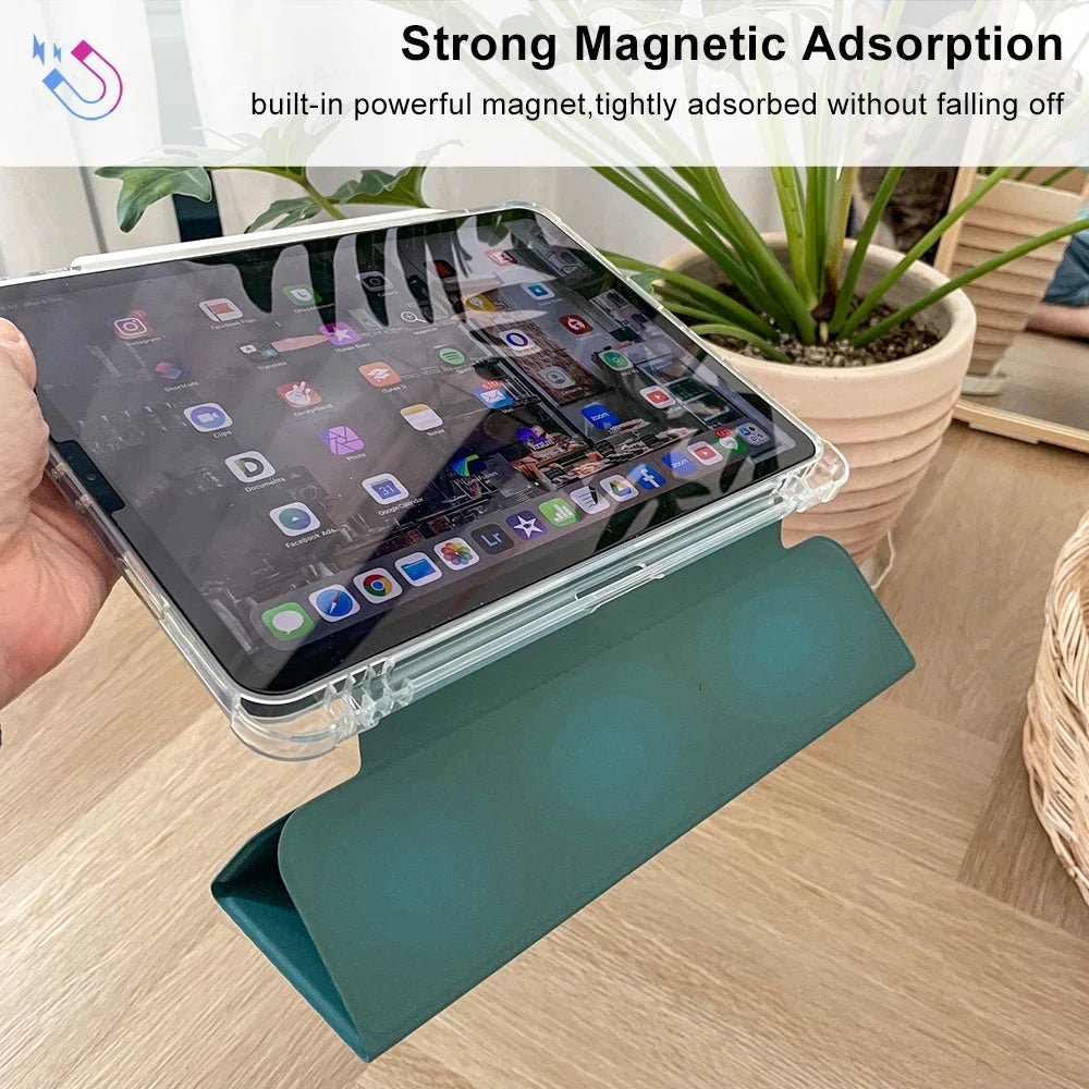 Universal iPad Case 2025 – Fits iPad A16, Pro 11 M4, Air 13 M3, Air 5/4, Mini A17 Pro, 7/8/9/10th Gen