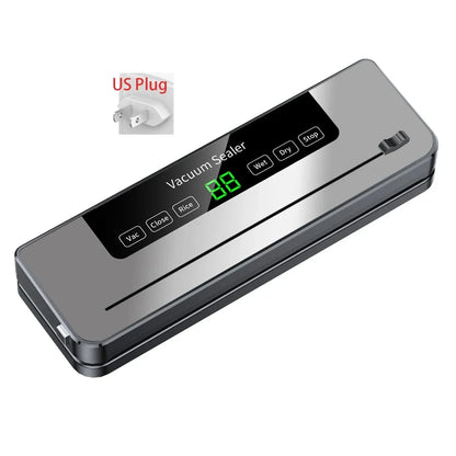 Food Vacuum Sealer Machine | Dry & Wet | UV Sterilization | Built-in Cutter | Kitchen Food Storage