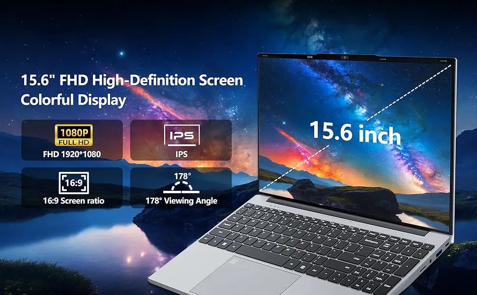 Xiaman Gaming Laptop 15.6" — Intel i9-10980HK, 16GB RAM, 1TB SSD, 1080p IPS, Windows 11