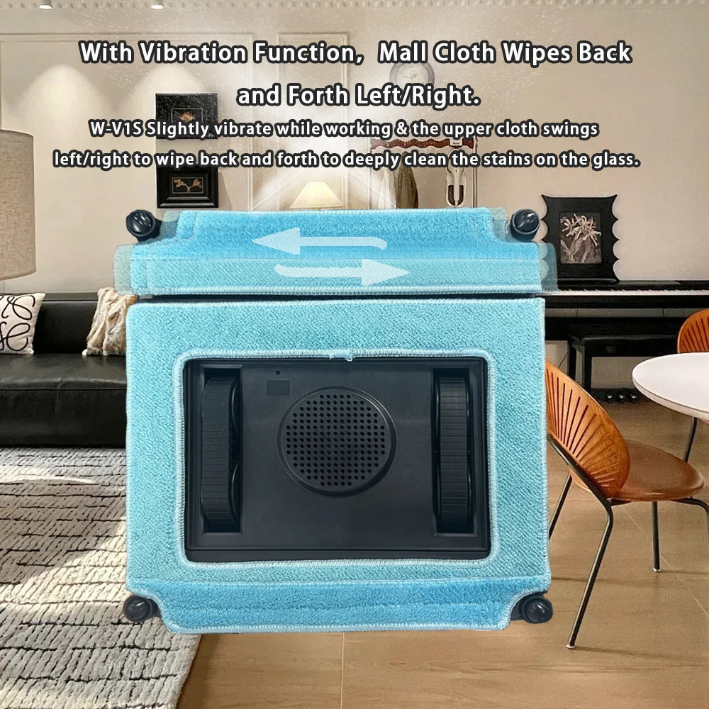 Purerobo W-V1S Robot Window Cleaner – APP Control, Auto Water Spray
