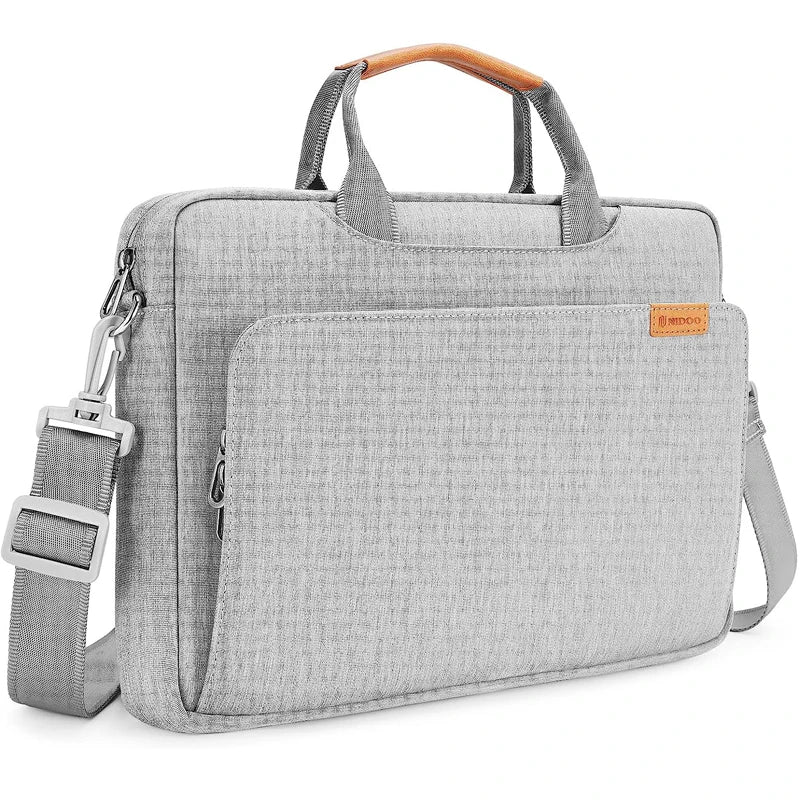 NIDOO Laptop Bag Sleeve – MacBook Air/Pro 13 M1, iPad Pro 12.9, Waterproof Shoulder Briefcase
