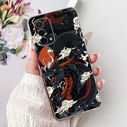 Luxury Painted Soft Silicone Case for Oppo A74 5G – Shockproof Back Cover