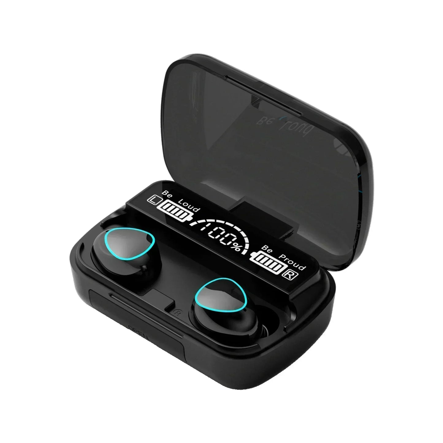 M10 Wireless Bluetooth TWS Sport Earbuds - Waterproof Music Headset for iPhone, Huawei, OPPO, Xiaomi