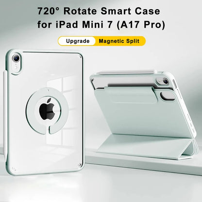 SZEGYCHX Magnetic Folio Case for iPad Mini 7 A17 Pro & Mini 6 – 8.3" Smart Folding Cover