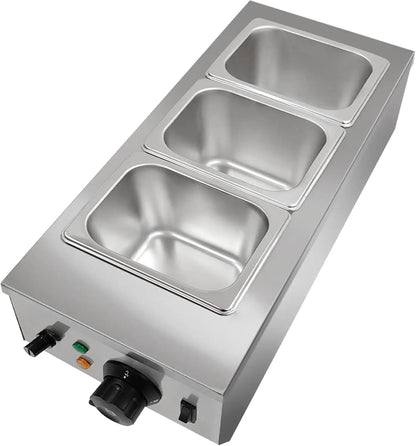 Chocolate Melting & Tempering Machine – 2/3 Tank Stainless Steel with Lid