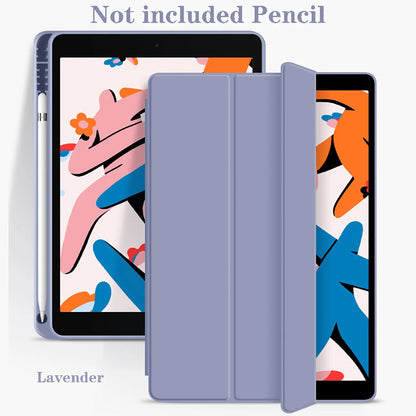 iPad Case with Pencil Holder – iPad 11th/10th/9th Gen, Air 4/5, Pro 11/12.9/13, Mini 5/6/7