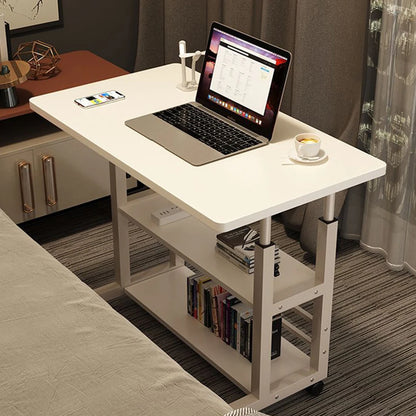 Height Adjustable Laptop Desk on Wheels | Bedside & Sofa Table