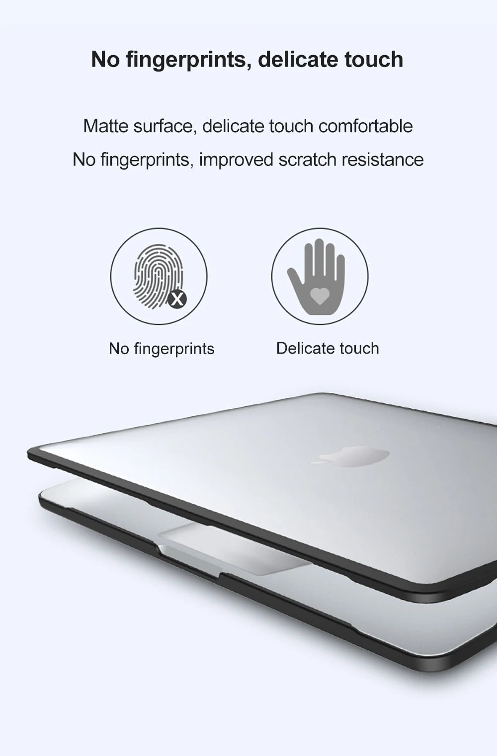 Soft TPU+PC MacBook Case – Pro 16/14/13, Air 15/13, M1–M5 (2019–2025)