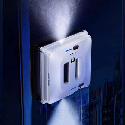 Robot Window Cleaner with Water Sprayer & Remote Control – Smart High Suction for Windows & Walls