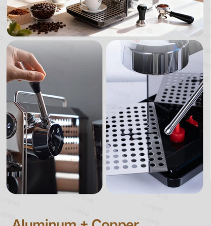 CAFOVO G3006 Espresso Machine – 15 Bar Home Coffee Maker 220V