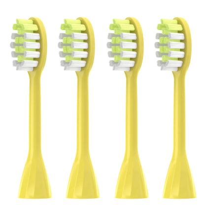 Set of R.E.D. Shopping electric toothbrush replacement heads with soft bristles for adults, available in 4, 6, or 8 packs.