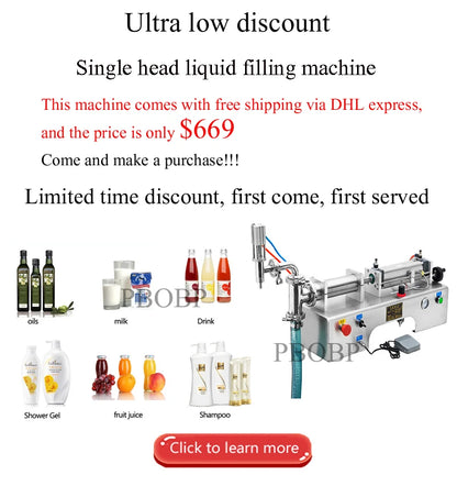 Pneumatic Paste & Liquid Filling Machine – Adjustable Cream Filler with 30L Hopper